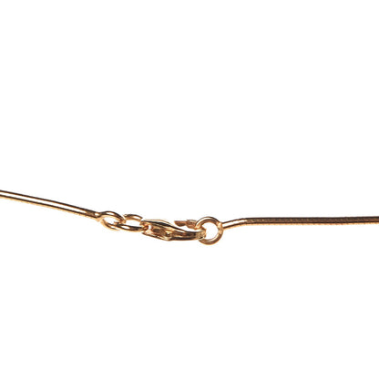 Hermes Lacquered Gold Pop H Pendant Necklace Rose Indien 4 of 4