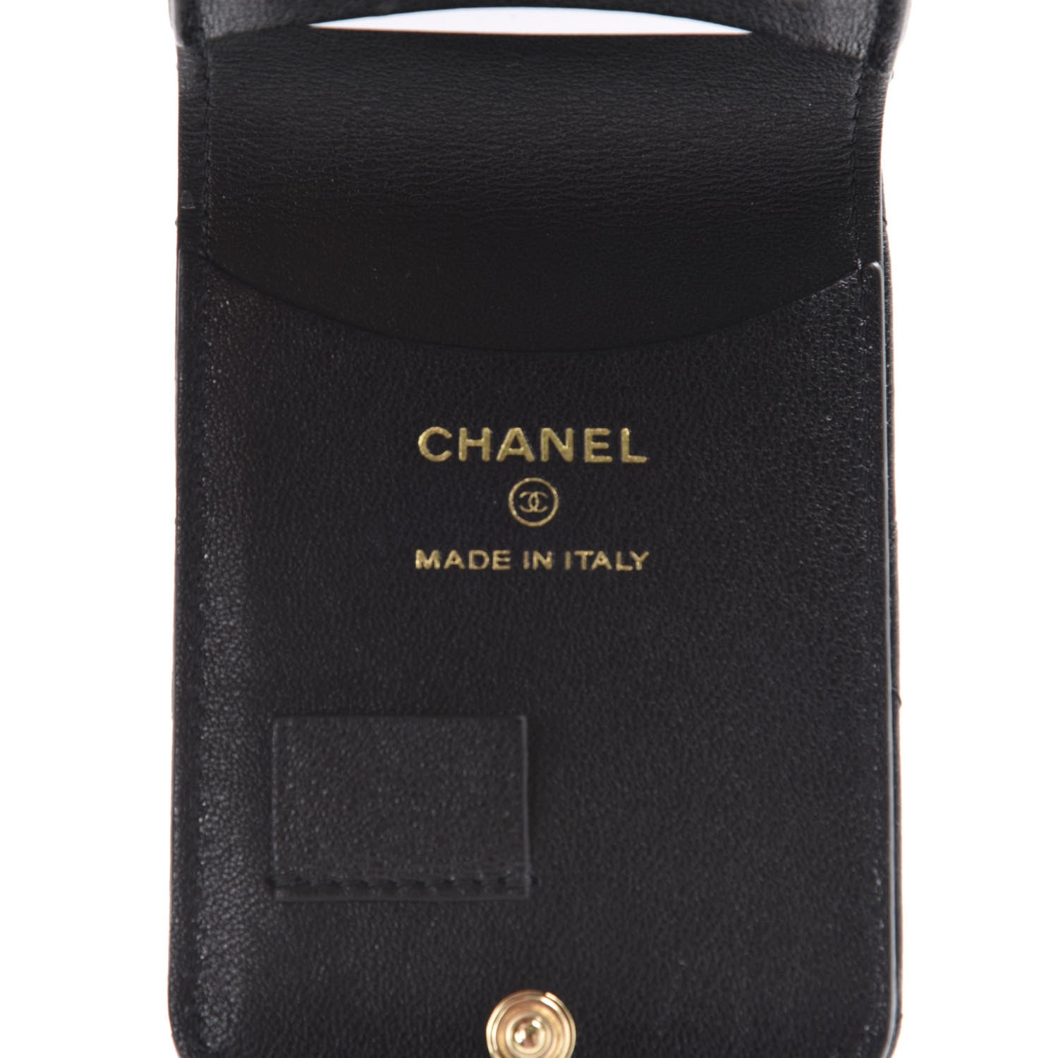 Chanel Lambskin Quilted 19 Luggage Tag Black 4 of 6