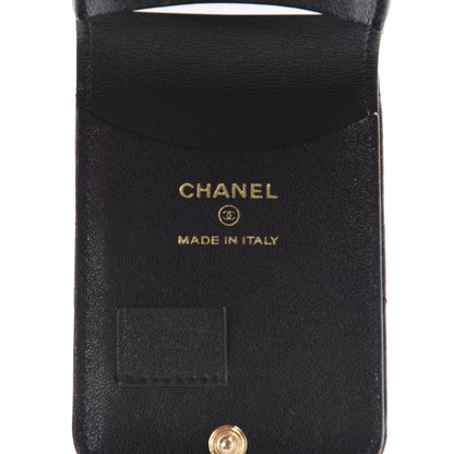 Chanel Lambskin Quilted 19 Luggage Tag Black 4 of 6