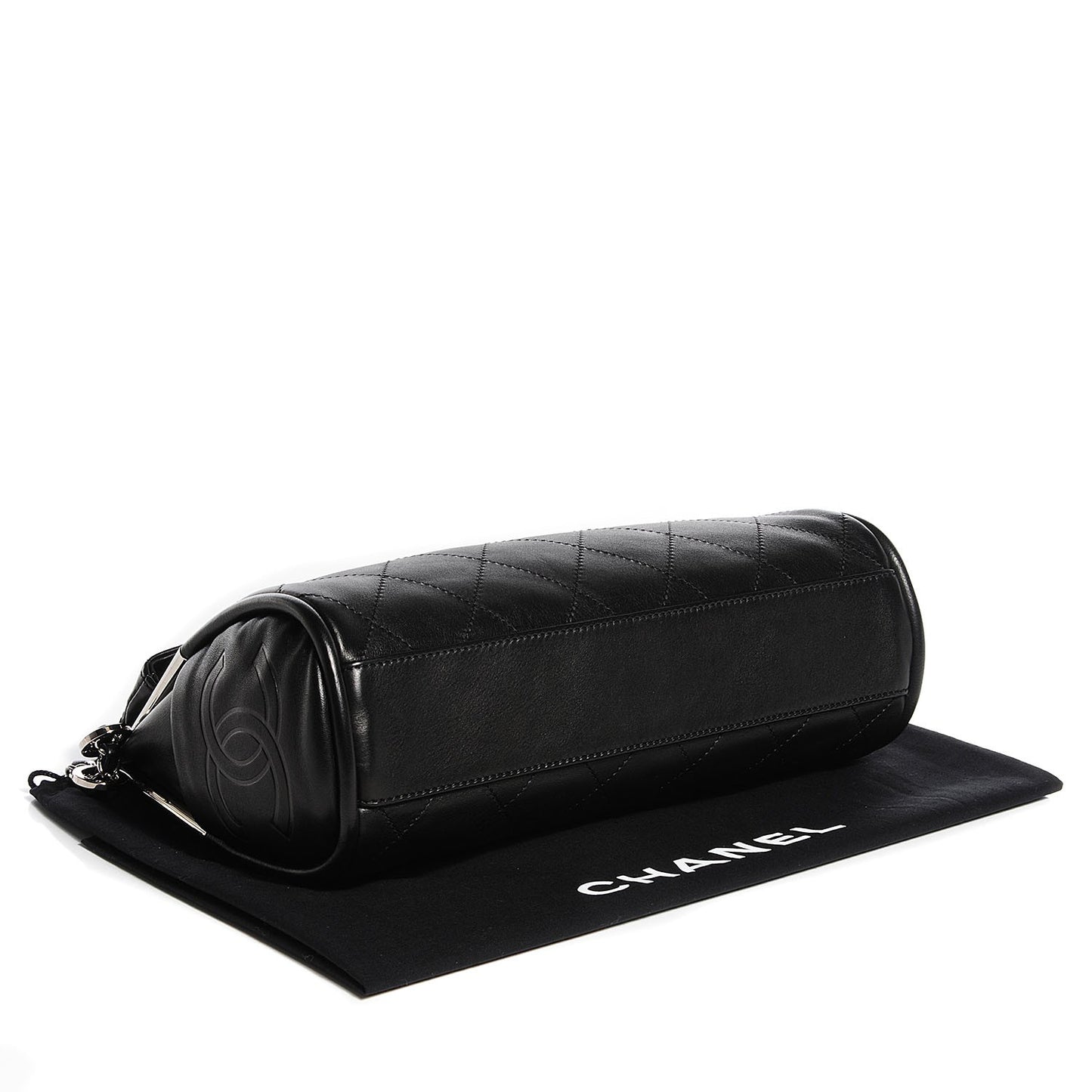 Lambskin Medium Ultimate Soft Tote Black