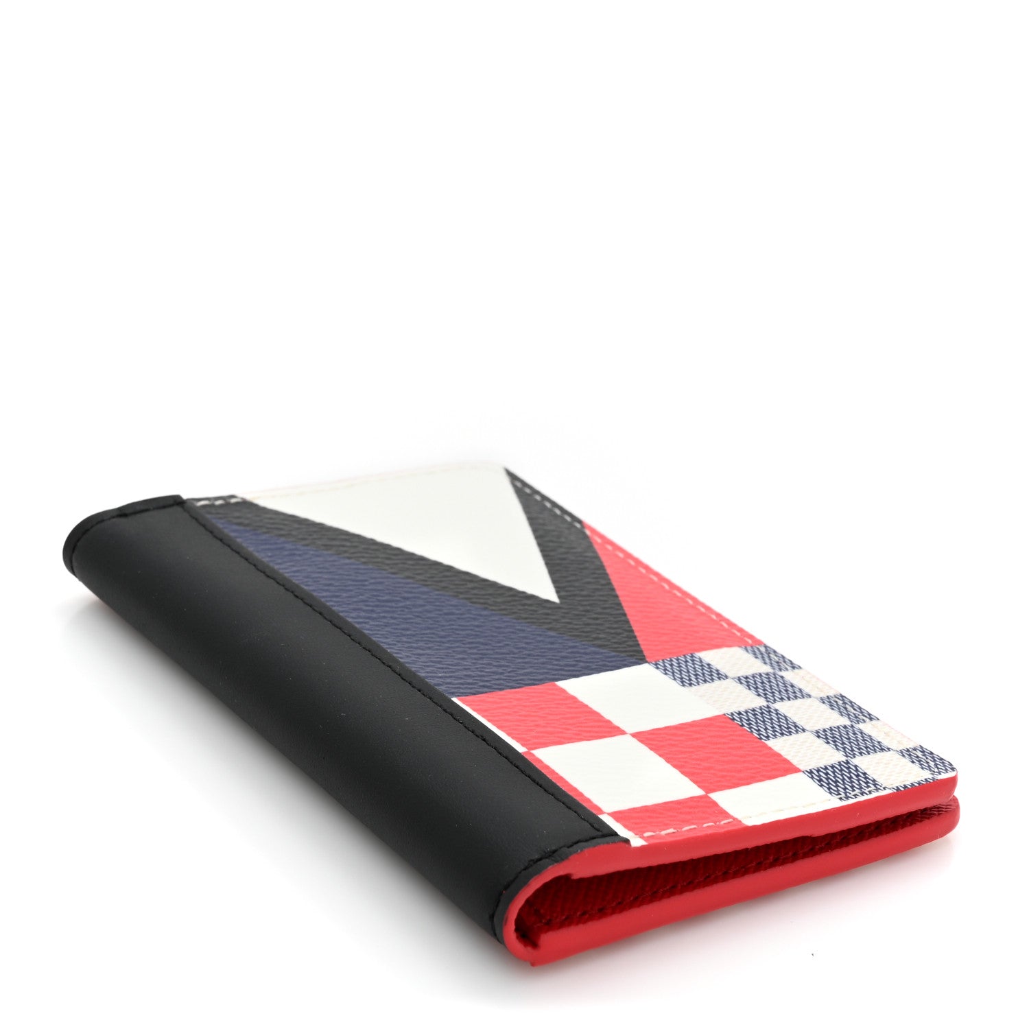 Louis Vuitton Damier Flags Pocket Organizer Red Blue 4 of 6