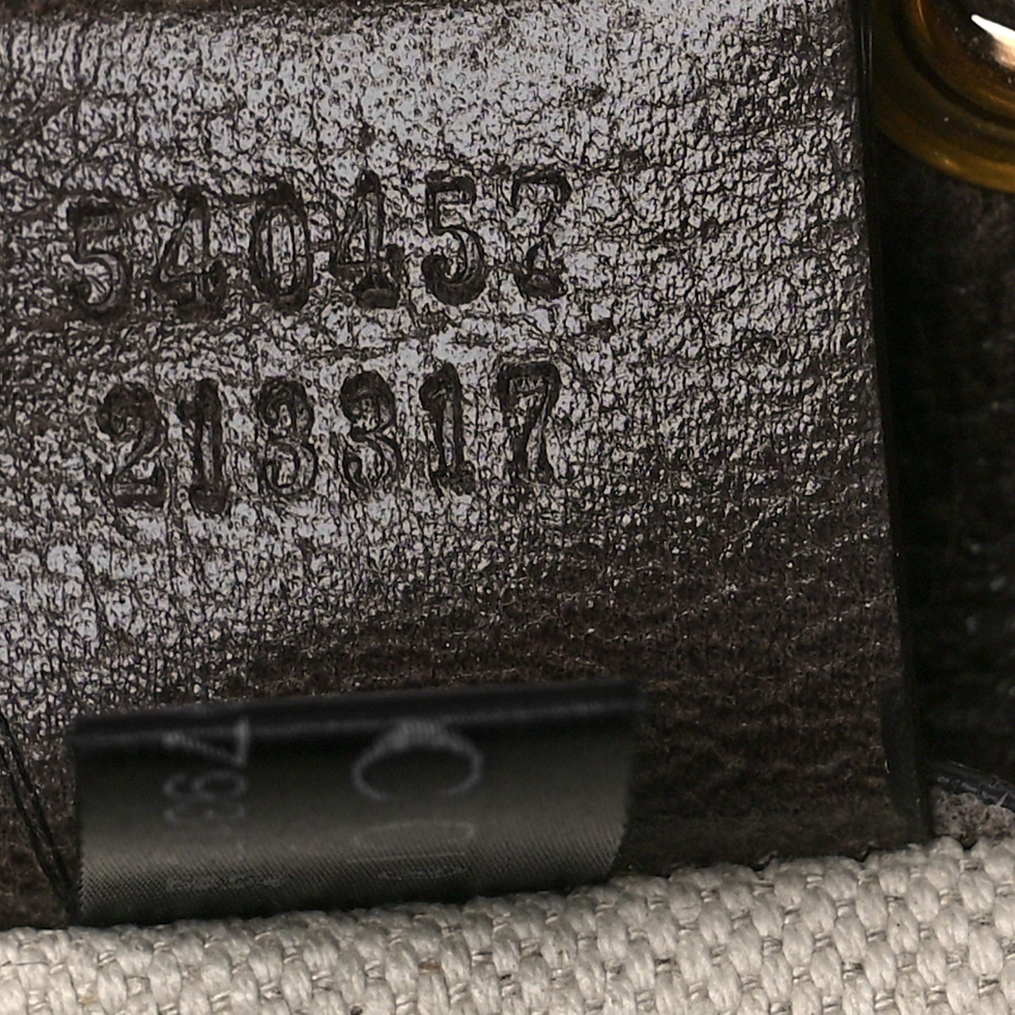 GG Supreme Monogram Web Ophidia Bucket Bag Brown