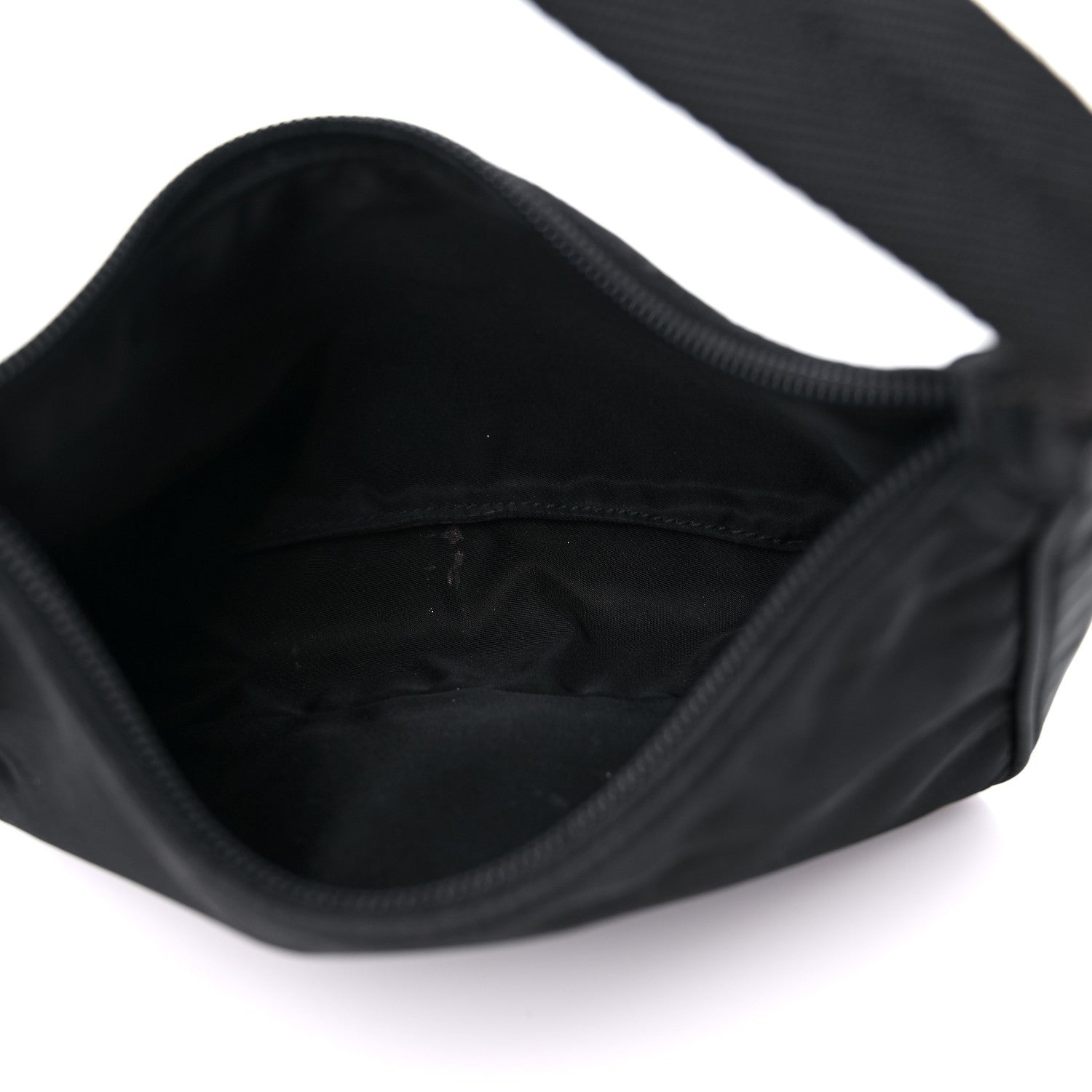 Prada Tessuto Nylon Shoulder Bag Black 5 of 15