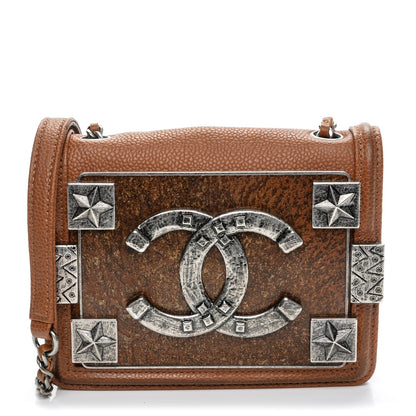 Chanel Caviar Mini Dallas Boy Brick Flap Brown 1 of 8