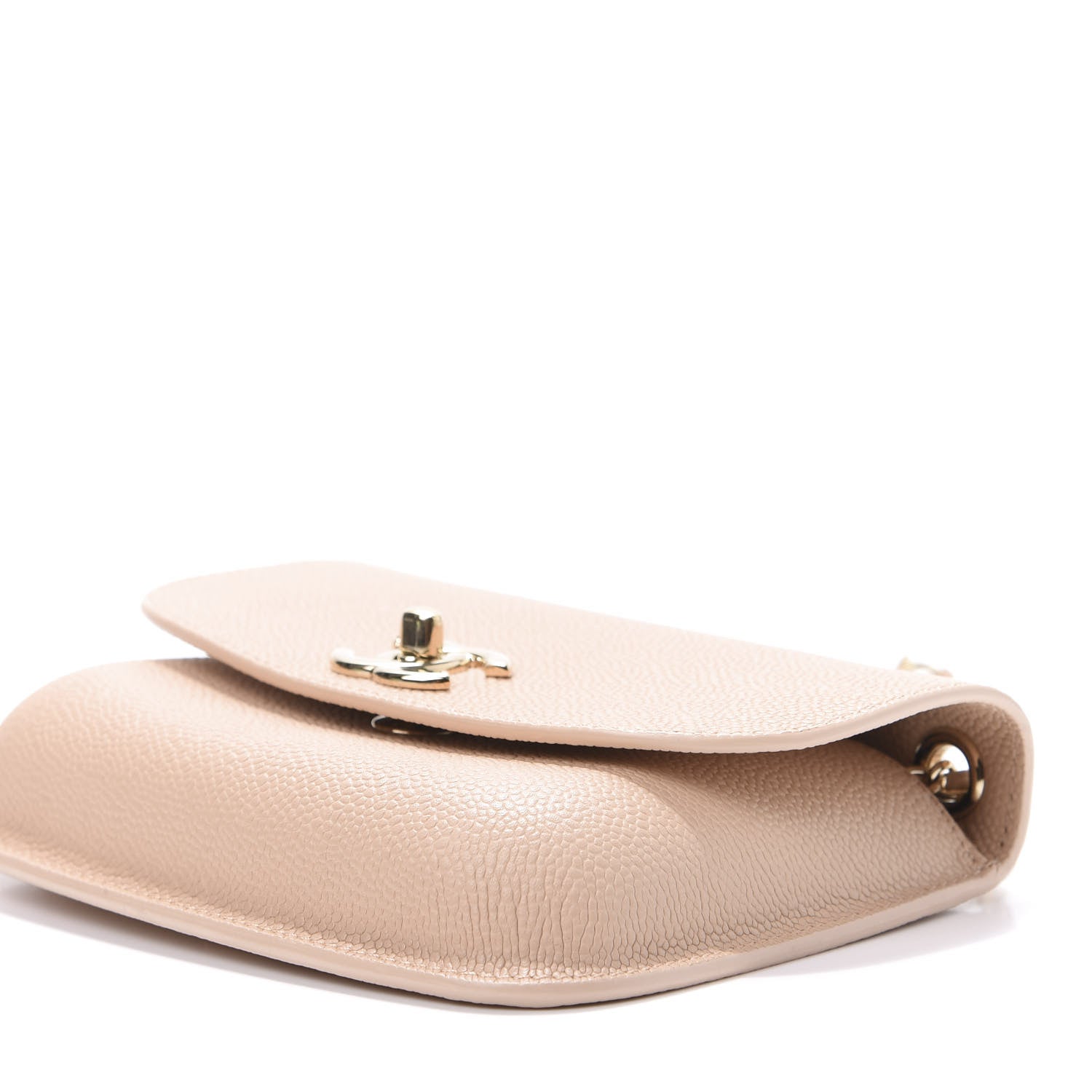 Chanel Caviar Flap Bag Light Beige 10 of 12