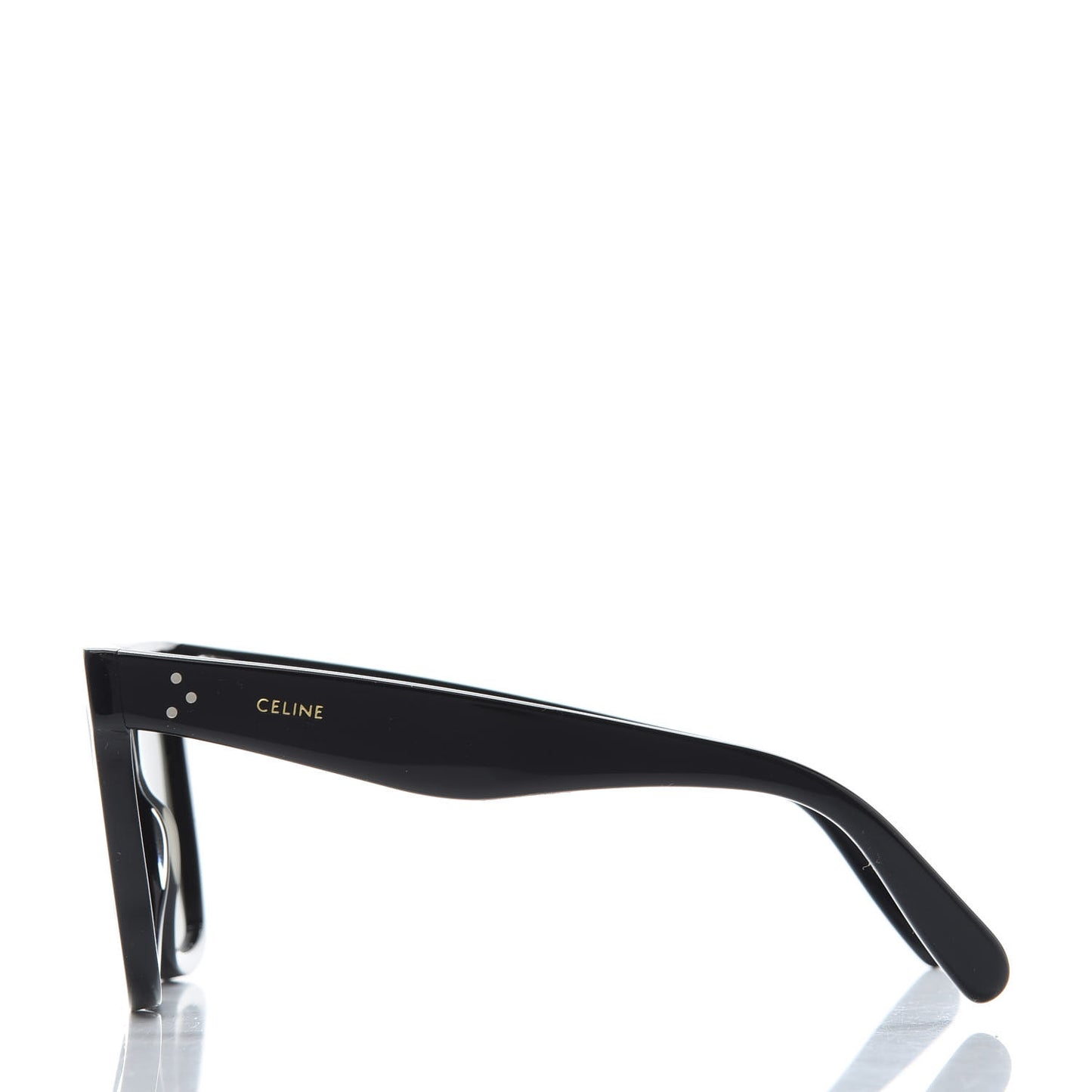Acetate Polarized Oversized Sunglasses CL4055IN Black