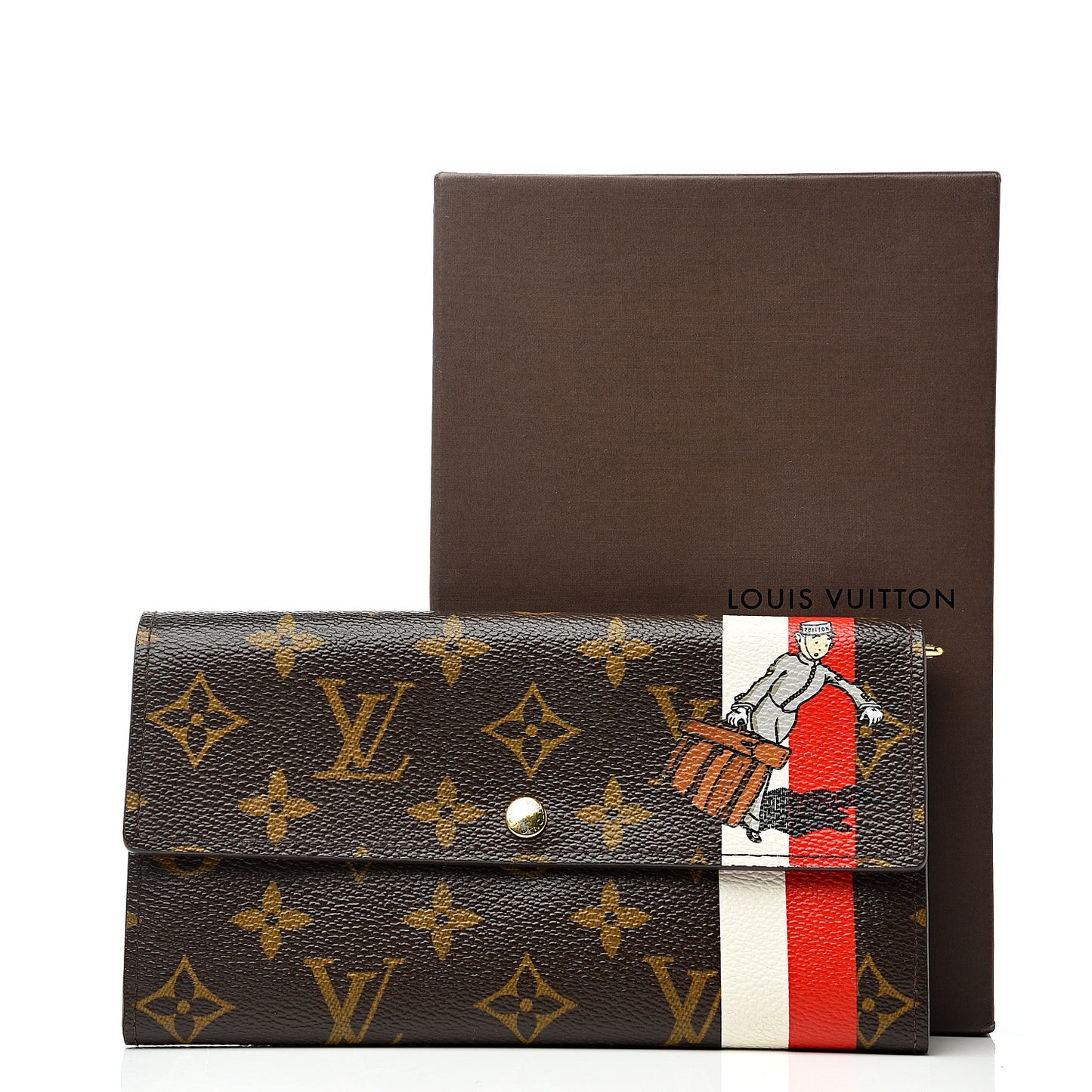 Monogram Groom Sarah Wallet