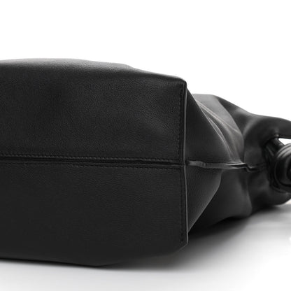 Loewe Calfskin Small Flamenco Knot Bag Black 9 of 9