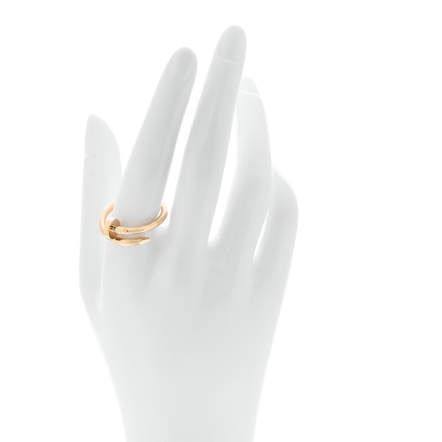 Cartier 18K Yellow Gold Juste Un Clou Ring 62 10 2 of 6