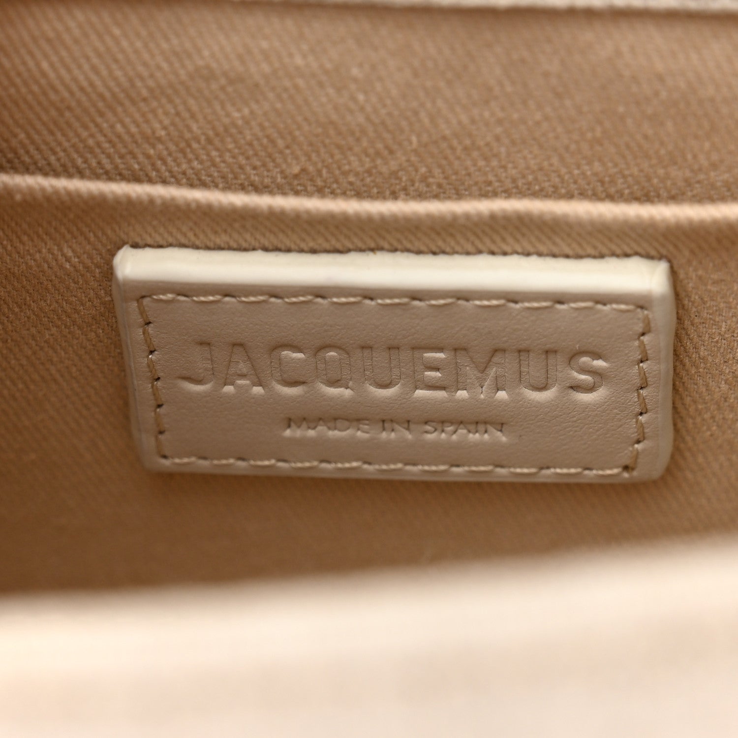 Jacquemus Linen Le Chiquito Noeud Light Greige 6 of 12
