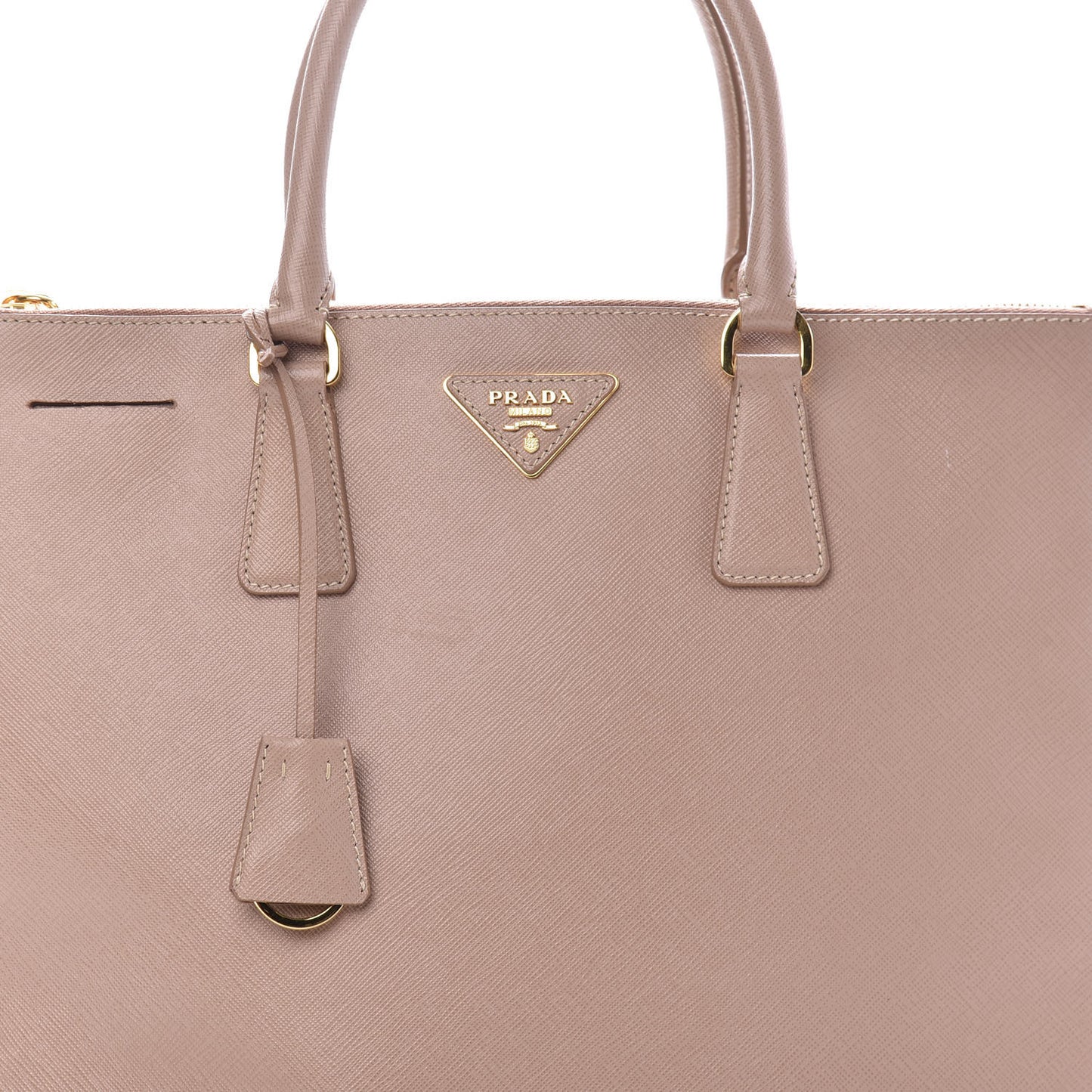 Saffiano Large Galleria Double Zip Tote Cammeo