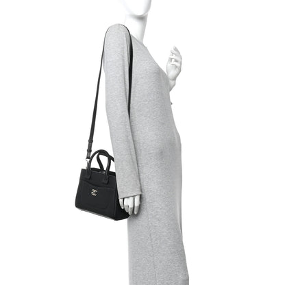 Chanel Grained Calfskin Mini Neo Executive Shopper Tote Black 2 of 10