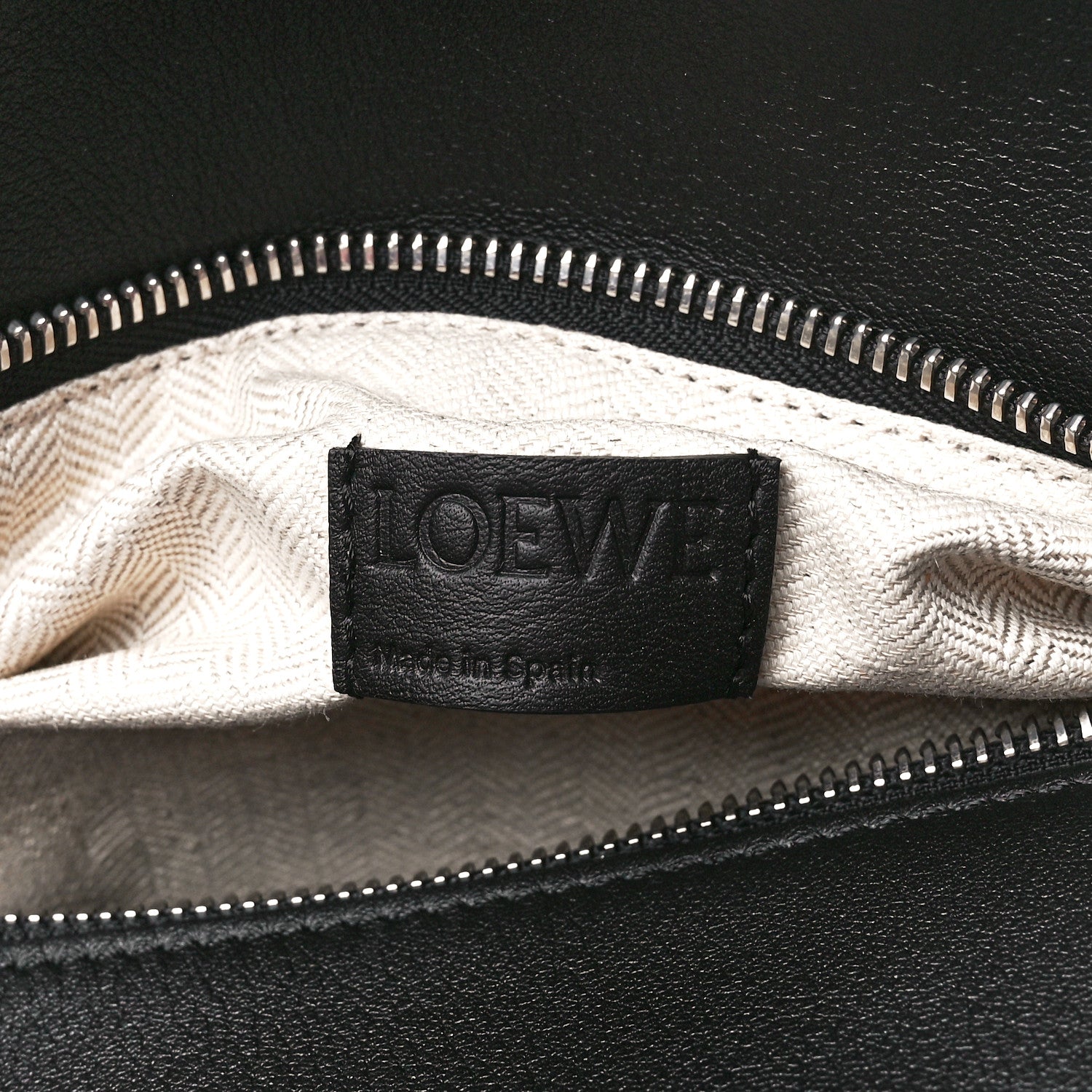 Loewe Calfskin Small Puzzle Bag Black 6 of 12