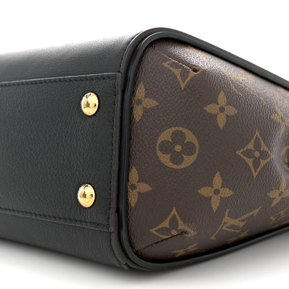 Louis Vuitton Calfskin Monogram Kimono Tote PM Black 11 of 13