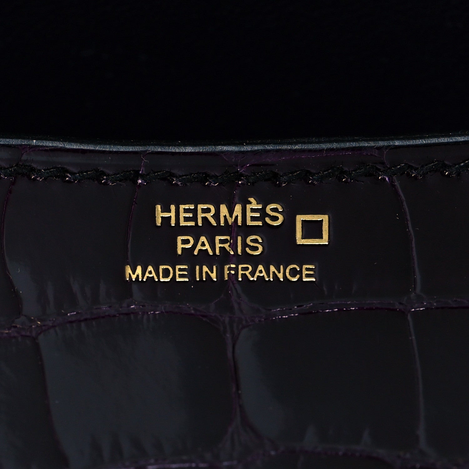 Hermes Shiny Constance 18 Aubergine 6 of 11