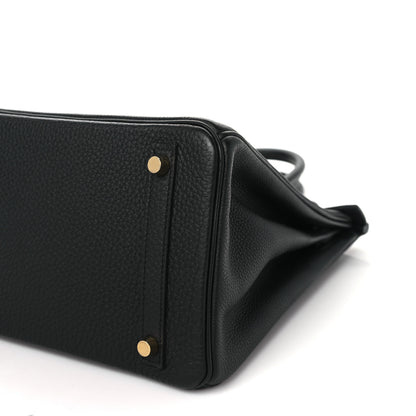 Hermes Togo Birkin 30 Black 10 of 12