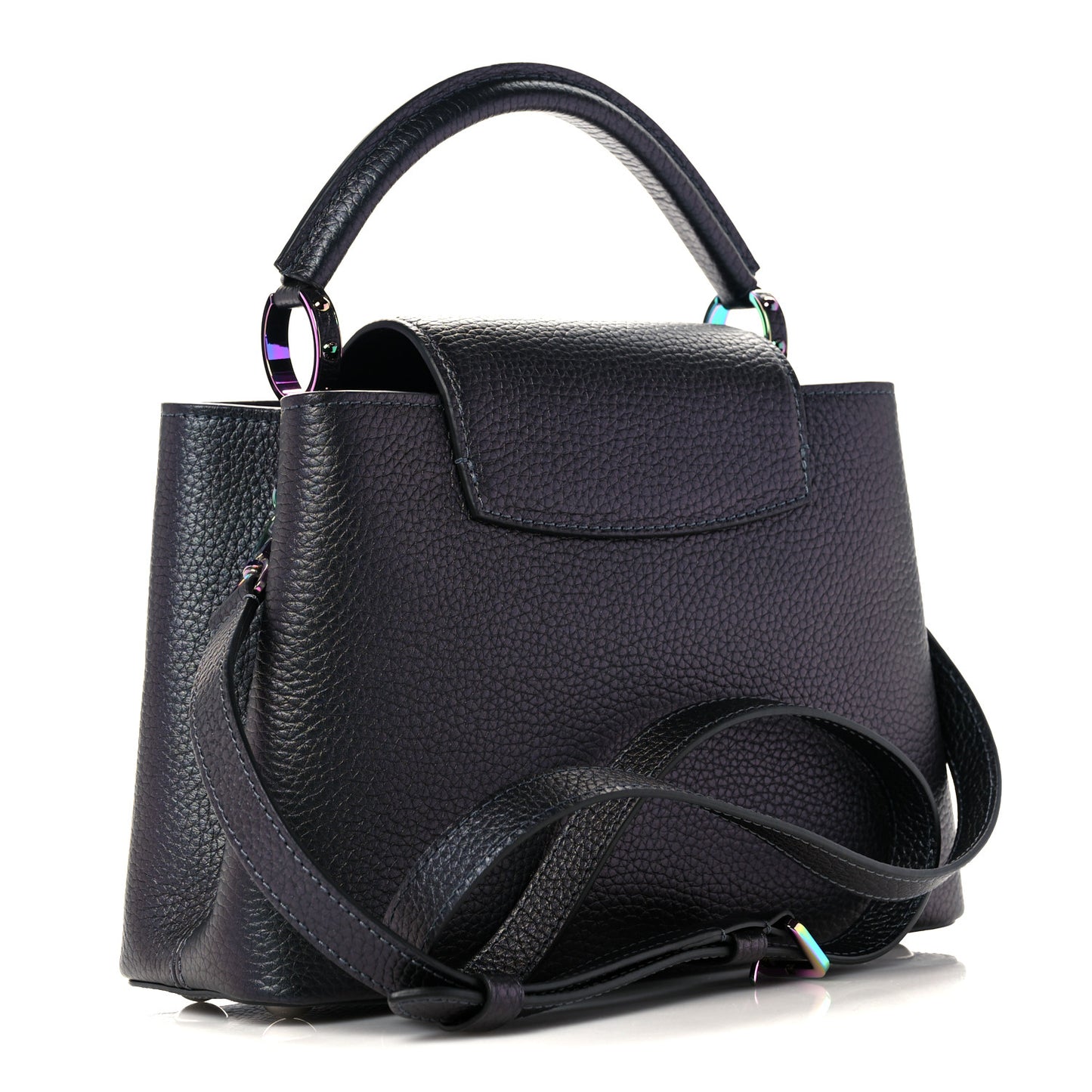 Taurillon Capucines BB Scarabeo Iridescent Black