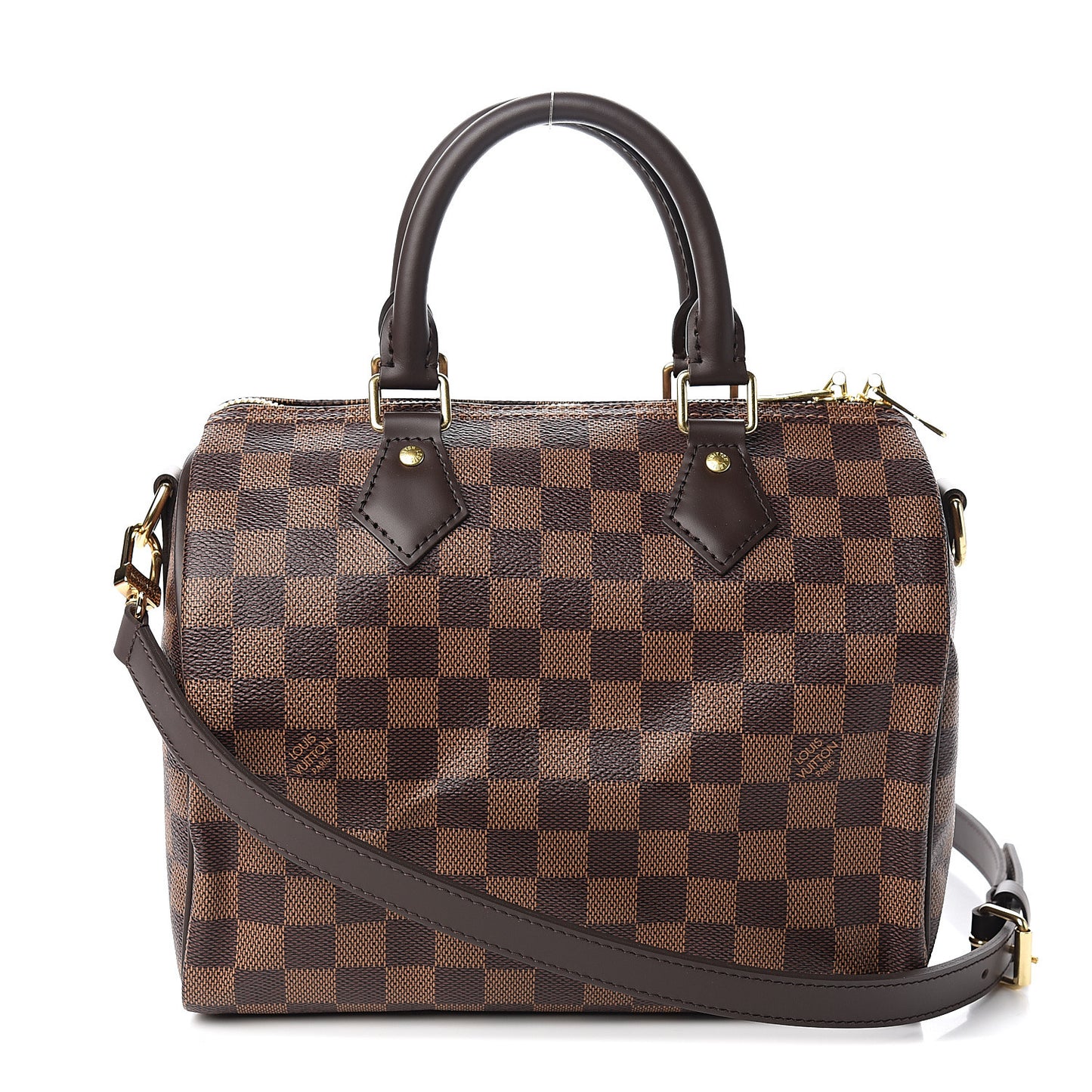 Damier Ebene Speedy Bandouliere 25
