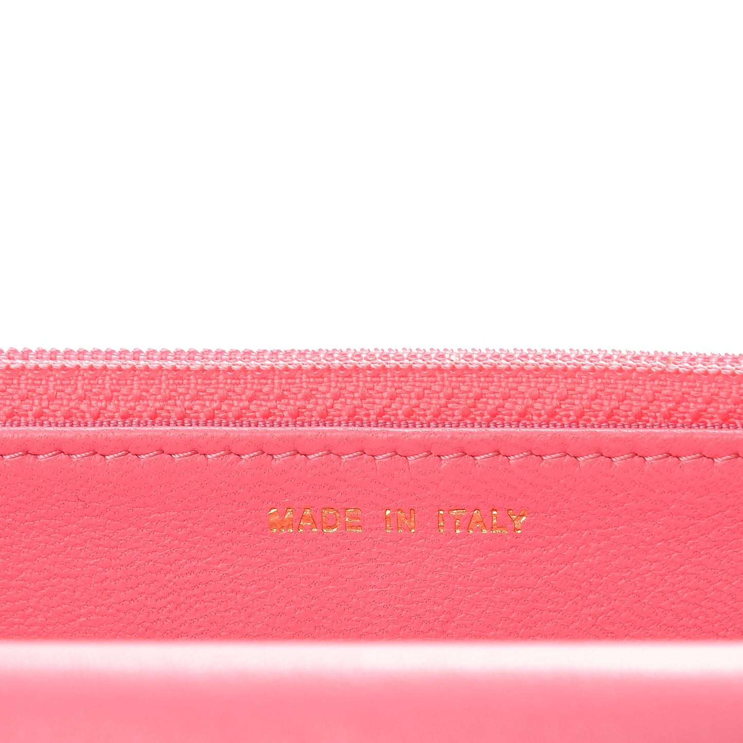 Lambskin Emoticon Wallet on Chain WOC Pink