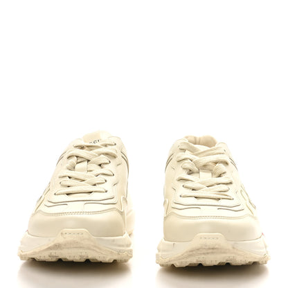 Gucci Calfskin Logo Womens Rhyton Sneakers 36.5 Ivoire 3 of 8