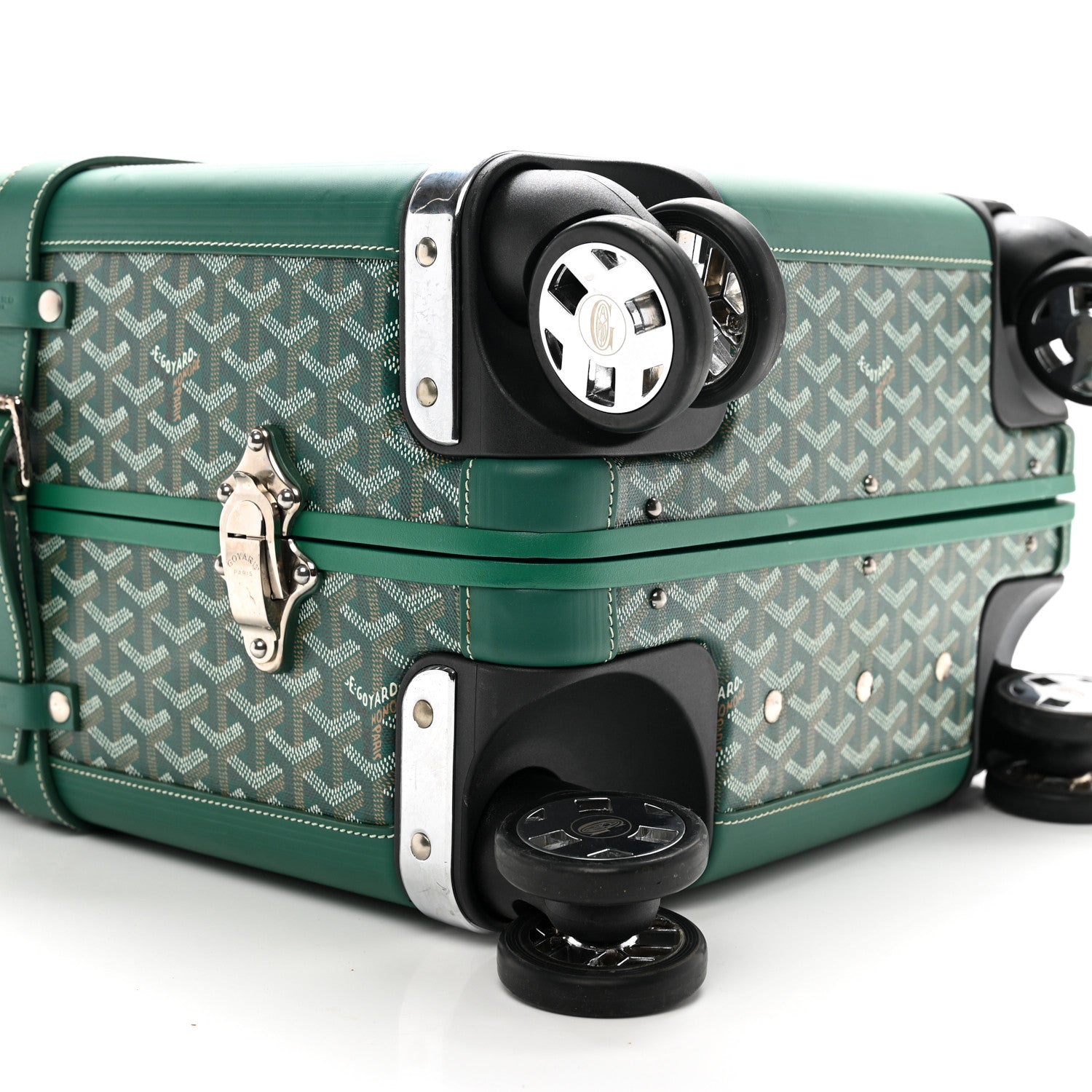 Goyard Goyardine Bourget PM Green 9 of 10