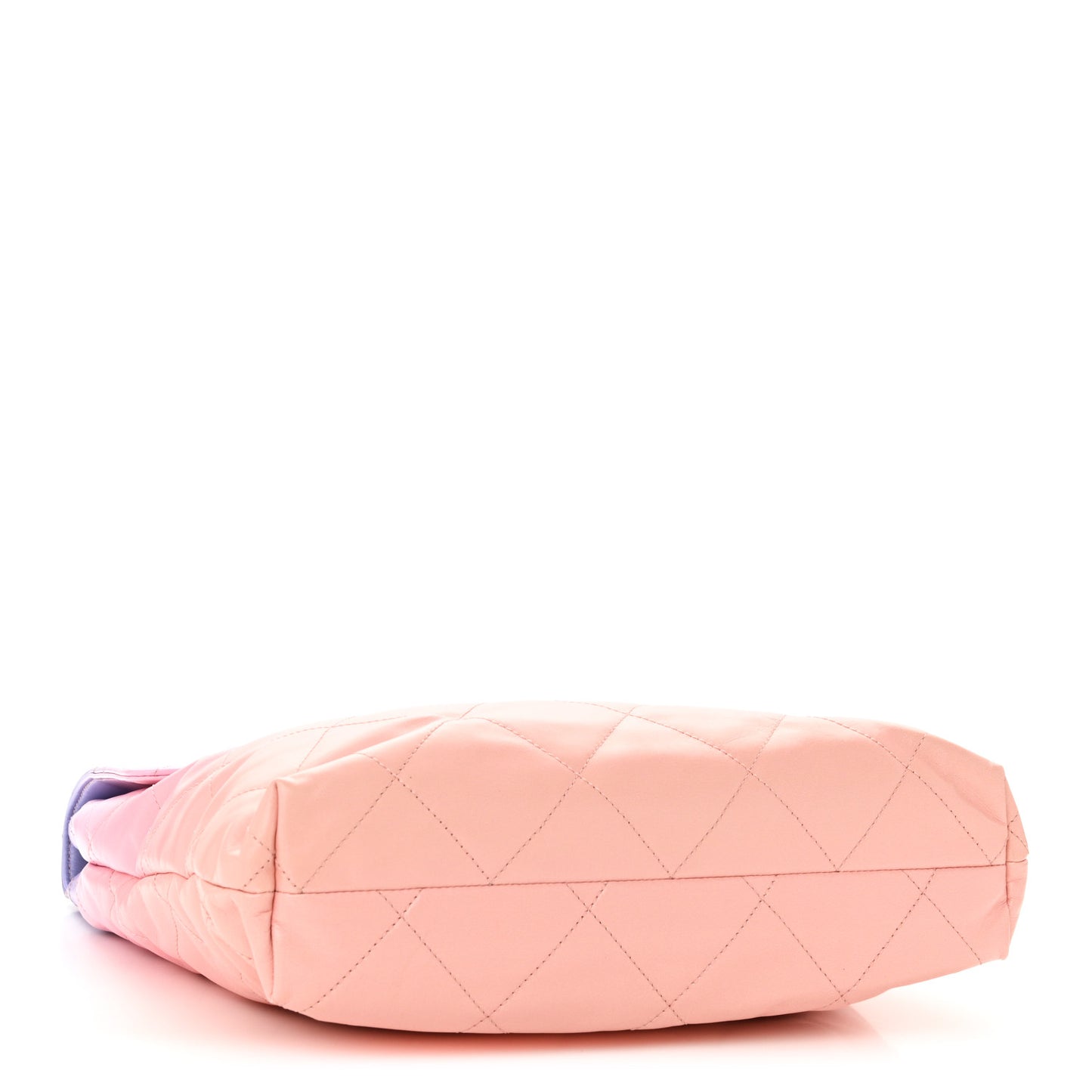 Shaded Calfskin CC Hobo Light Purple Pink Coral