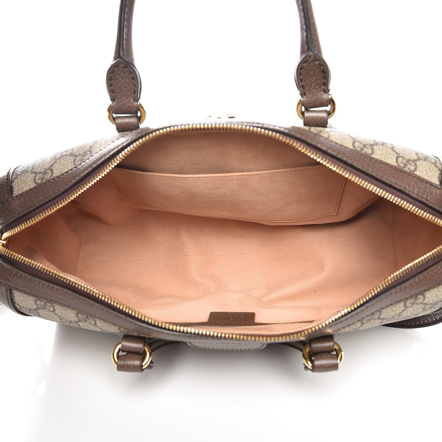 GG Supreme Monogram Web Medium Ophidia Boston Brown