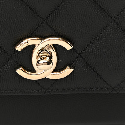 Chanel Caviar Quilted Medium Business Affinity Flap Black 12 of 13