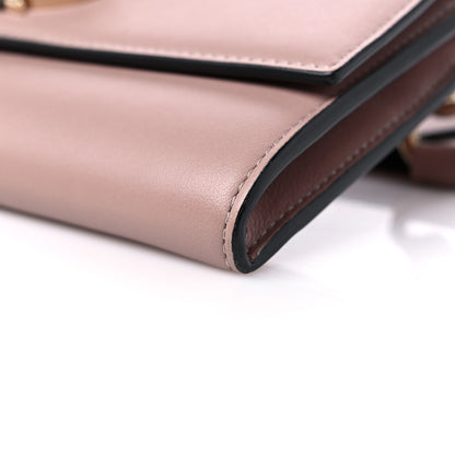 Valentino Garavani Calfskin V Rivet Shoulder Bag Poudre 9 of 10