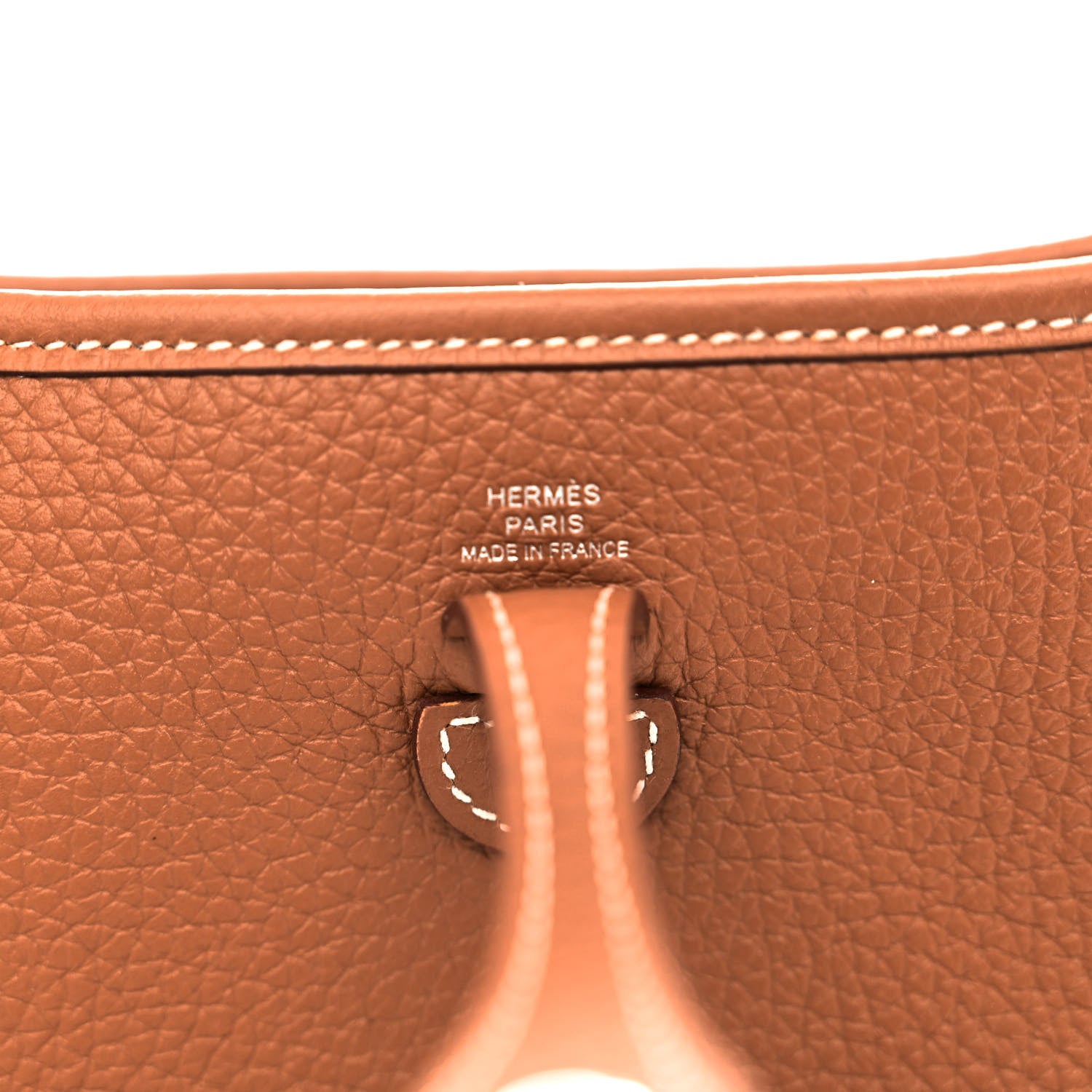 Hermes Taurillon Maurice Amazone Evelyne TPM Gold White 6 of 11