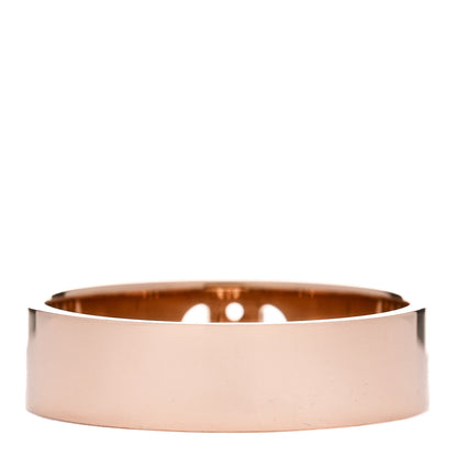 Hermes 18K Rose Gold Diamond PM H D'Ancre Ring 59 8.75 3 of 5