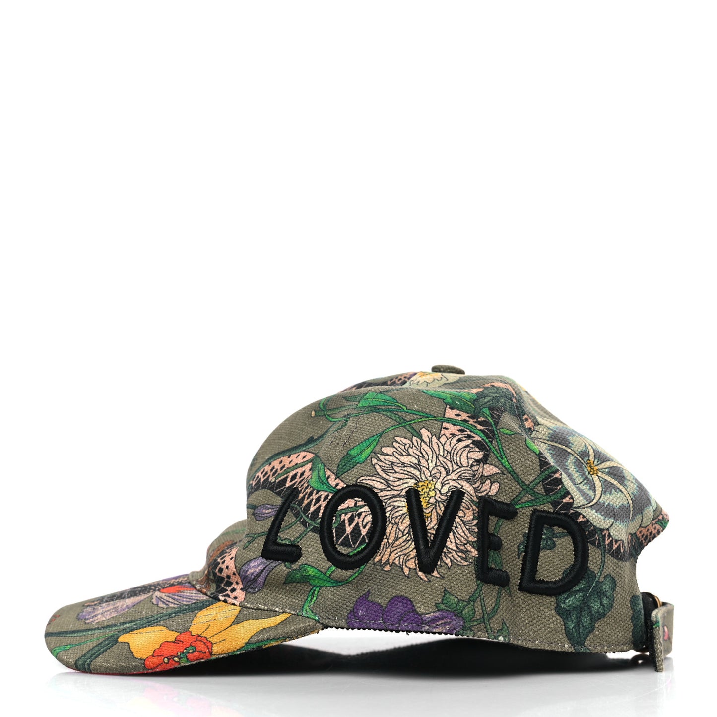 Cotton Linen Loved Gucci Baseball Hat L