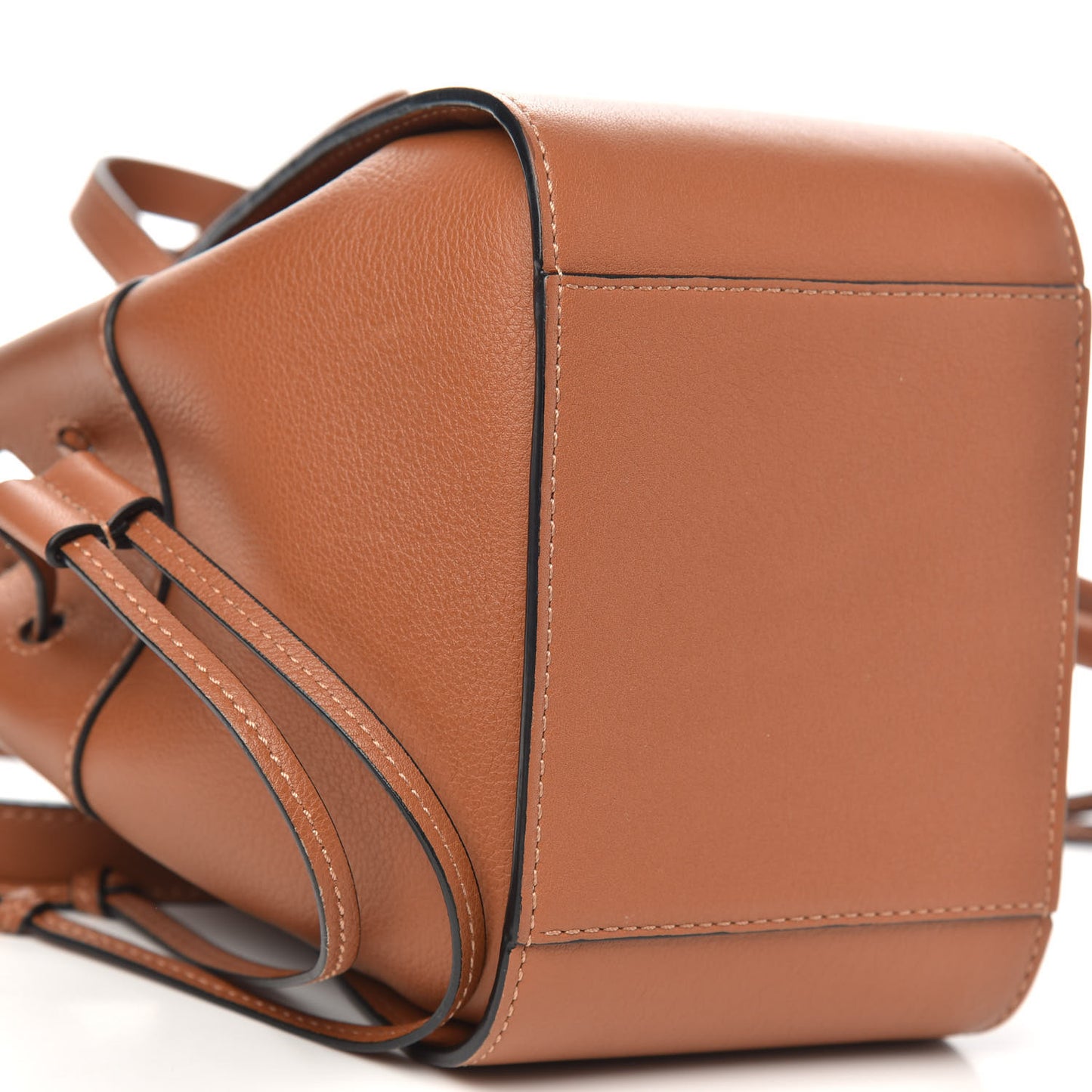 Calfskin Mini Hammock Shoulder Bag Tan