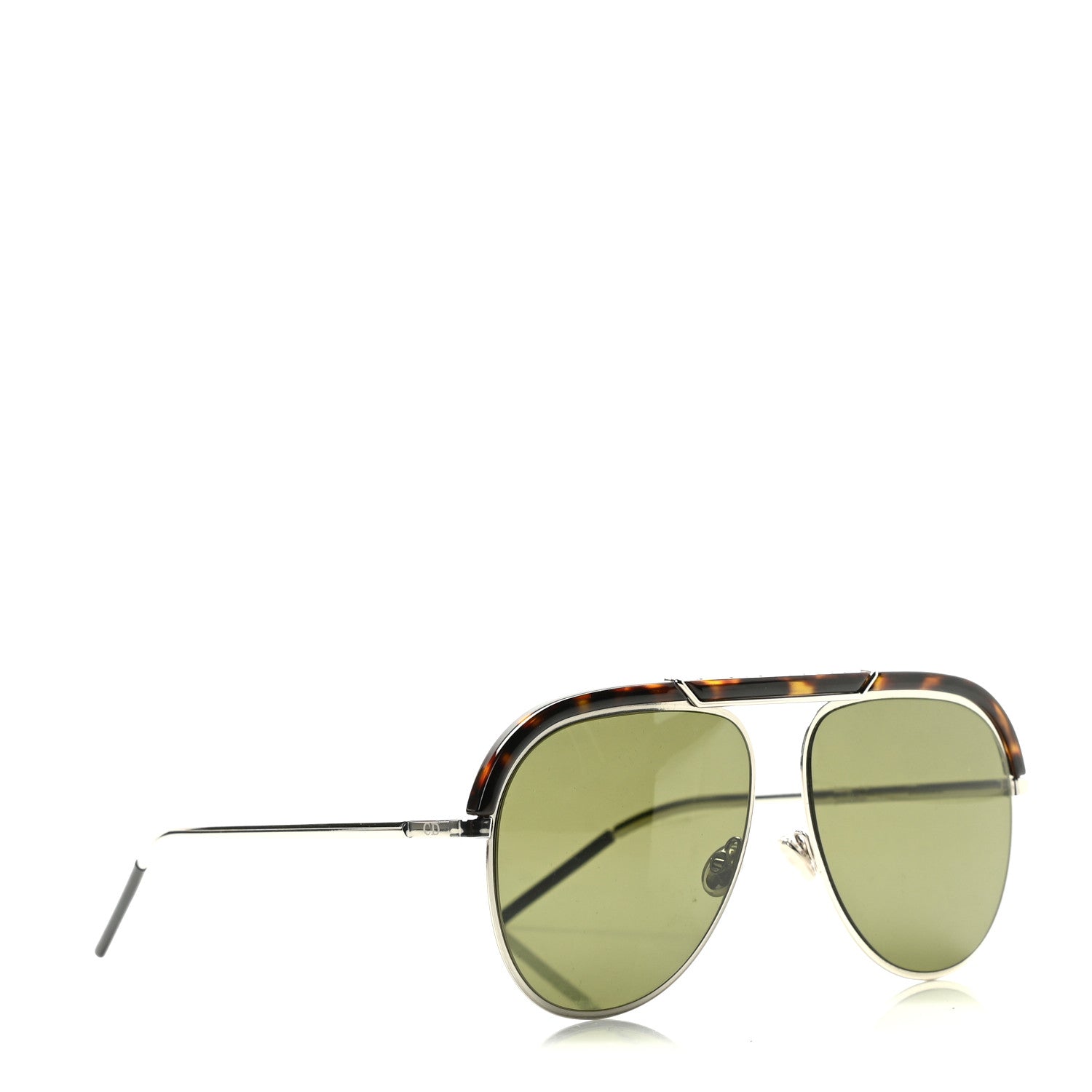 Christian Dior Desertic Aviator Sunglasses Tortoise 3 of 6