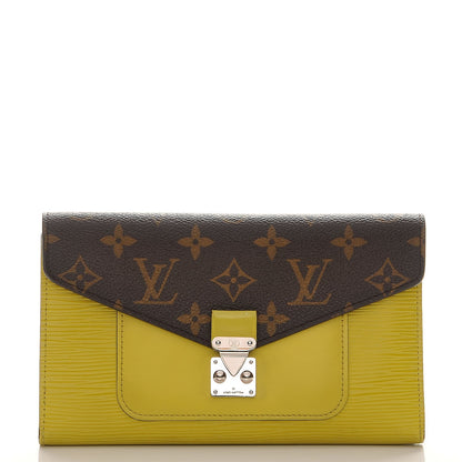 Louis Vuitton Epi Monogram Marie Rose Wallet Pistache 1 of 8