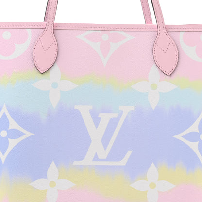 Louis Vuitton Monogram Escale Neverfull MM Pastel 10 of 17
