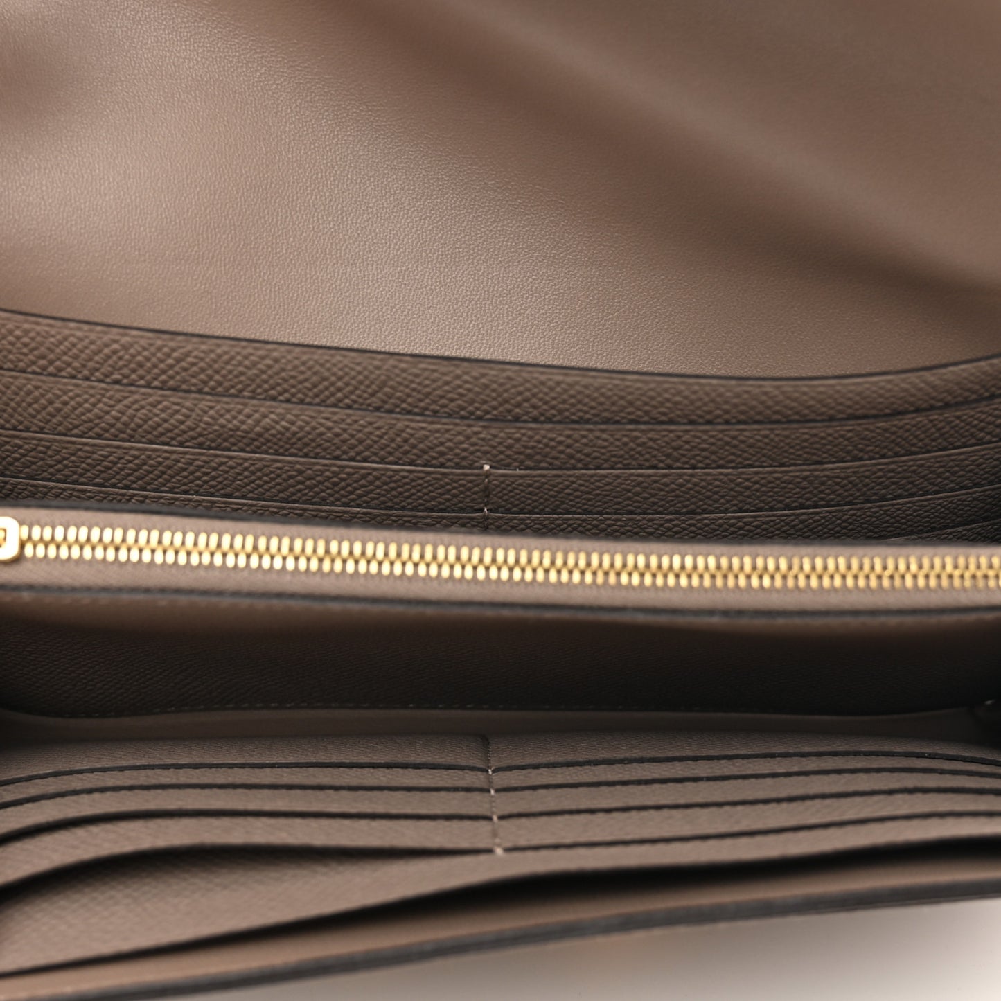 Epsom Constance Long Wallet Gris Asphalte
