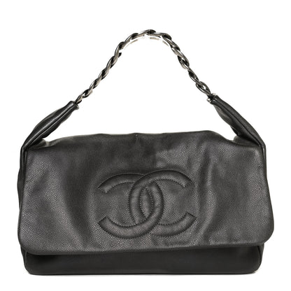 Chanel Metallic Caviar 31 Hobo Grey 1 of 11