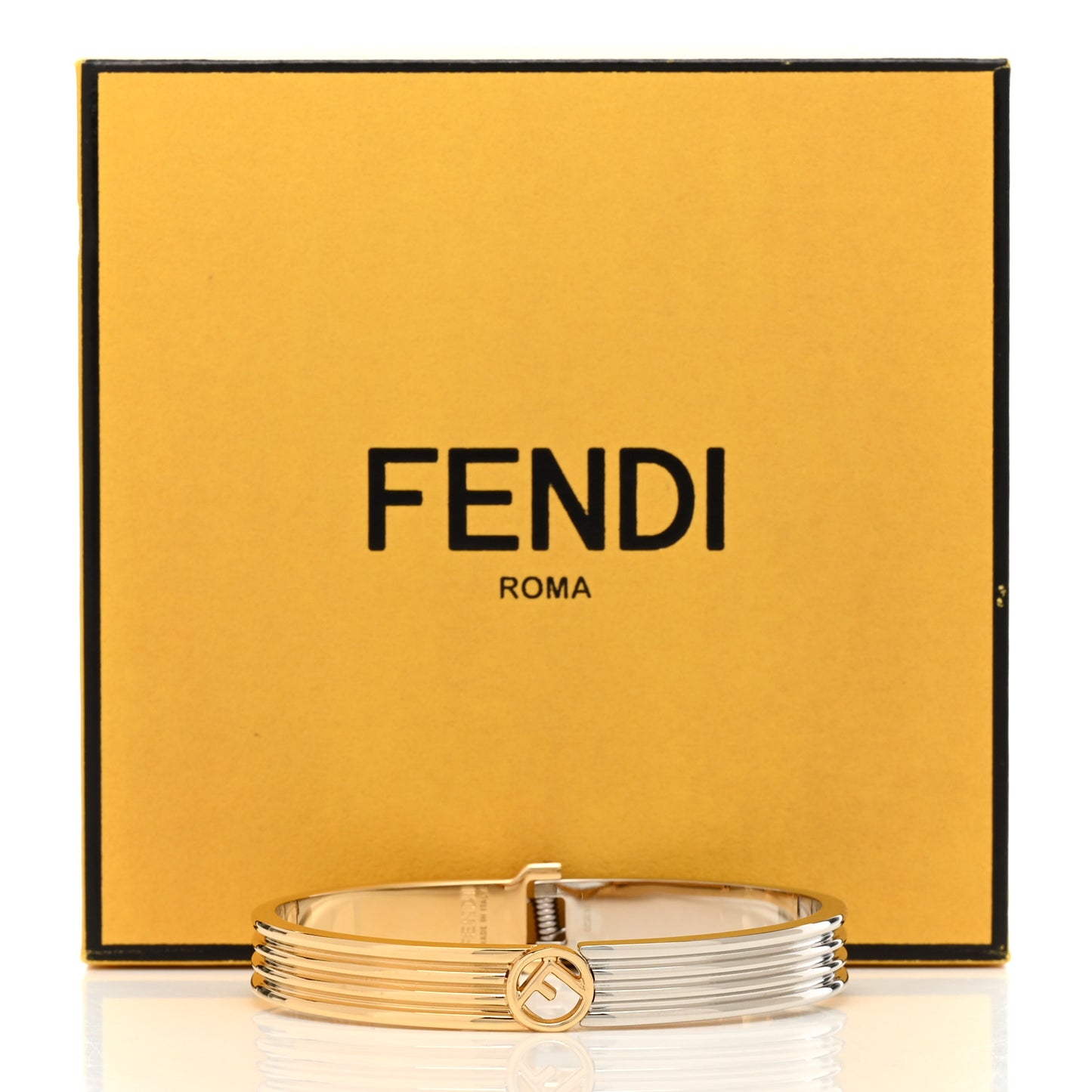Metal F Bangle M Soft Gold Palladium
