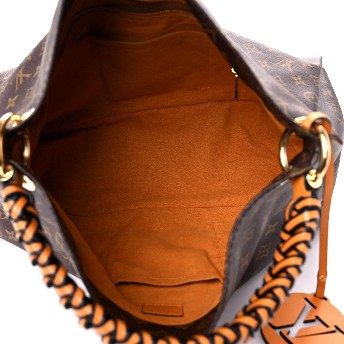 Monogram Braided Artsy MM Safran Imperial