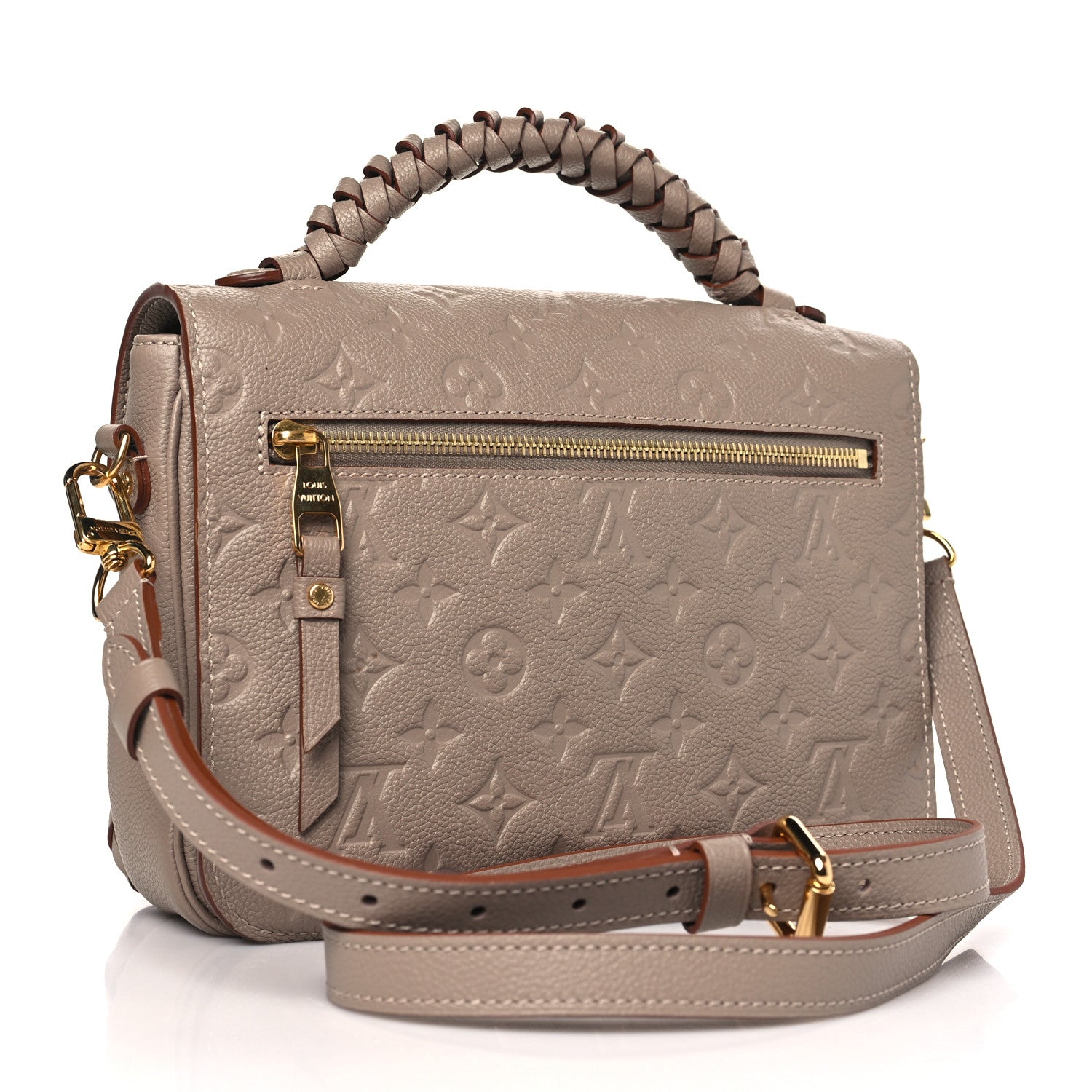Louis Vuitton Empreinte Braided Pochette Metis Vison 3 of 9