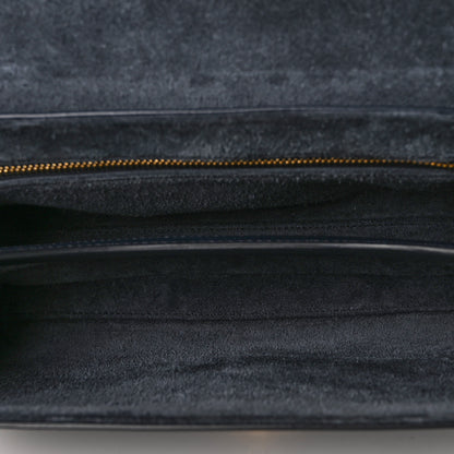 Celine Smooth Calfskin Teen Soft 16 Shoulder Bag Navy 5 of 8