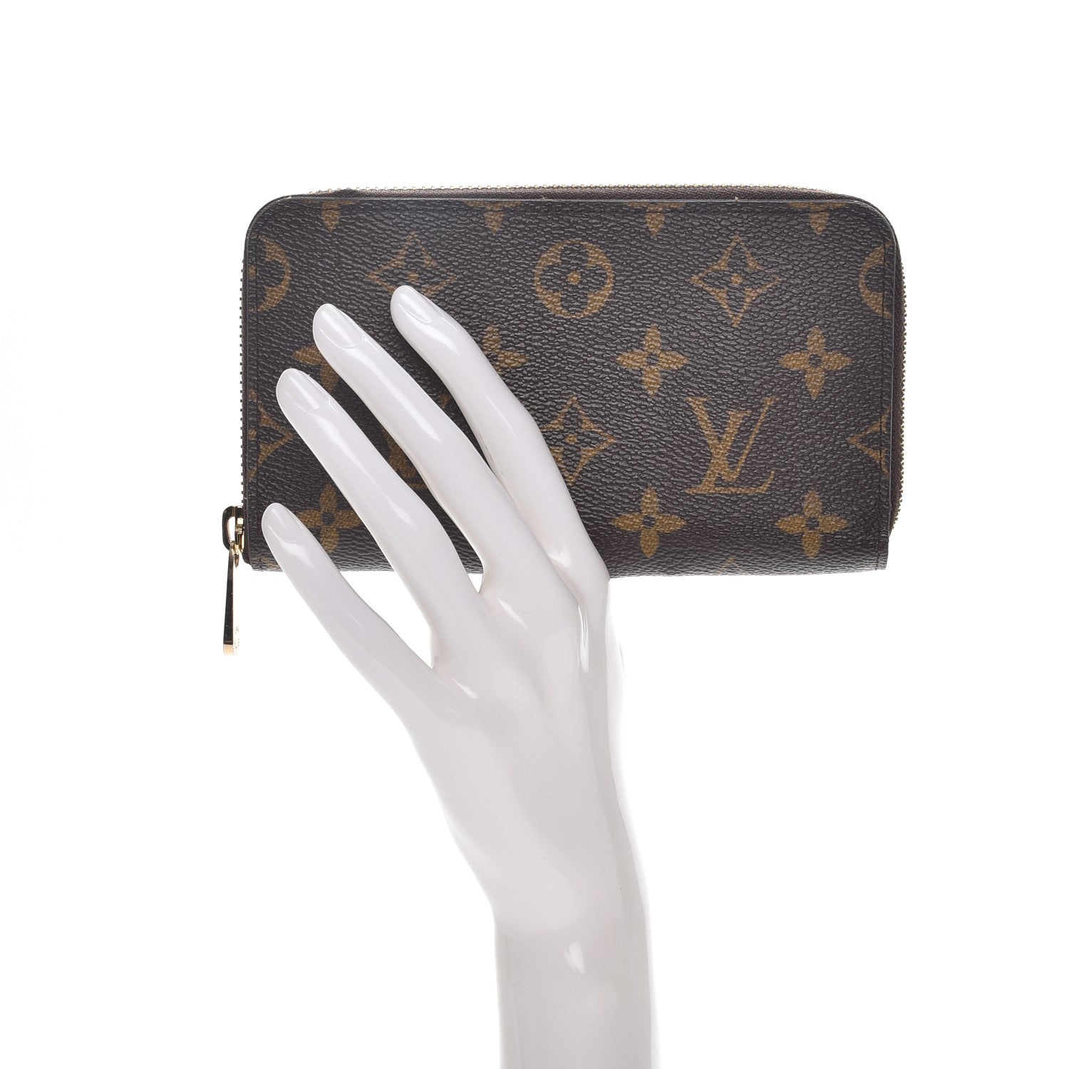 Louis Vuitton Monogram Zippy Compact Wallet 2 of 8