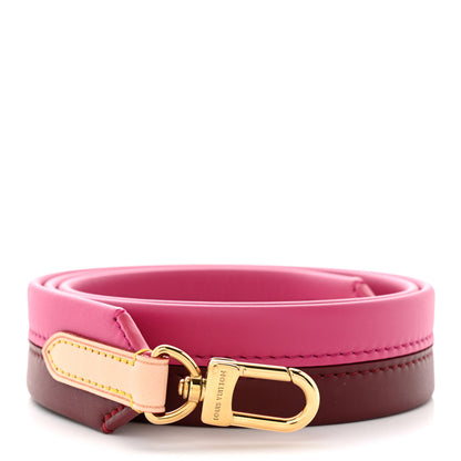 Louis Vuitton Calfskin Cluny BB Shoulder Strap Bordeaux Fuchsia 1 of 5
