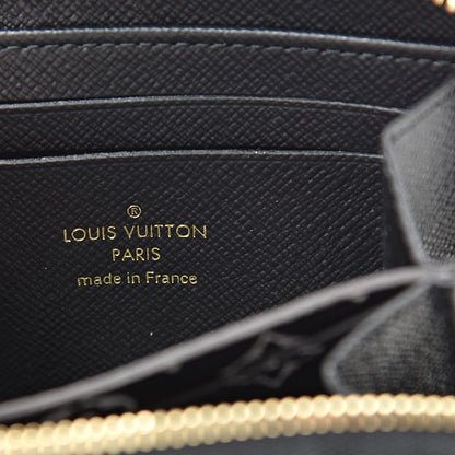 Louis Vuitton Monogram Giant Jungle Zippy Coin Purse Black 6 of 8