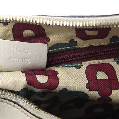 Gucci Guccissima Medium D Gold Hobo Off White 7 of 14