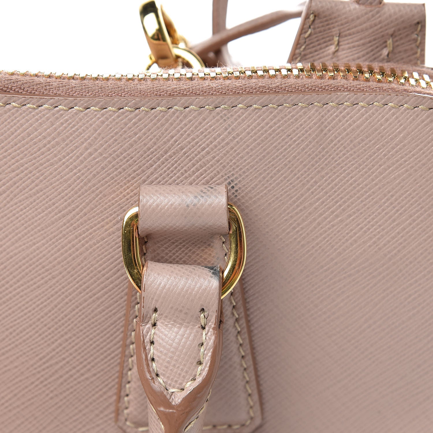 Prada Saffiano Lux Medium Promenade Tote Cammeo 18 of 19