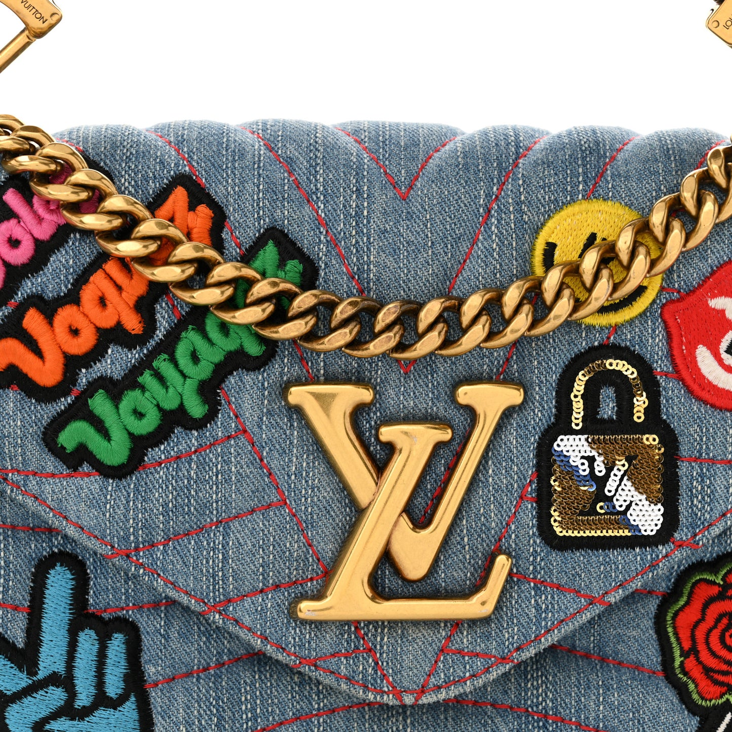 Denim New Wave Chain MM Blue