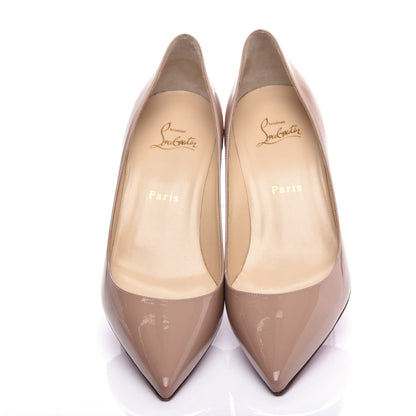 Christian Louboutin Patent Clare 80 Pumps 39 Nude 5 of 12