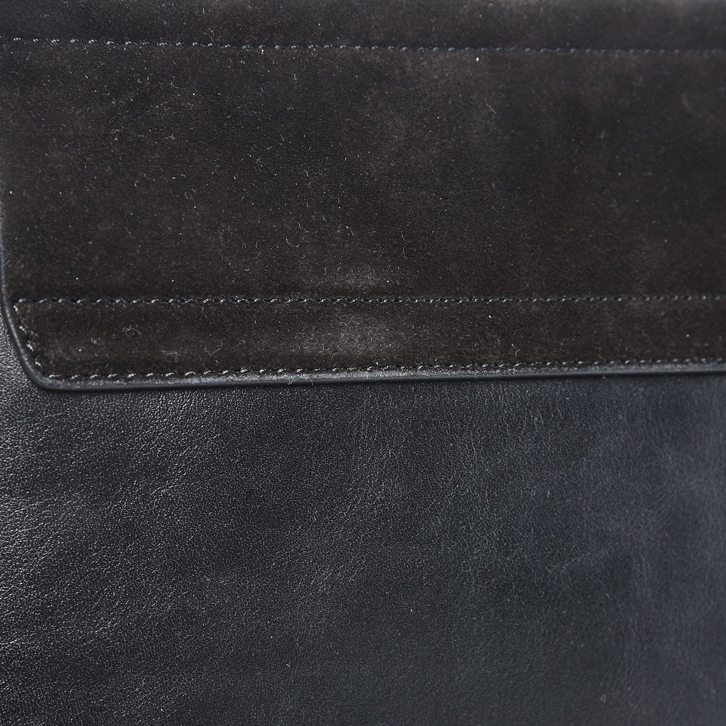 Suede Calfskin Medium Faye Shoulder Bag Black